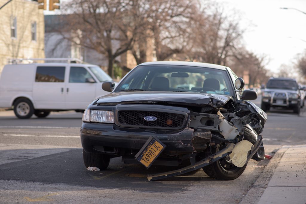 a car on the street