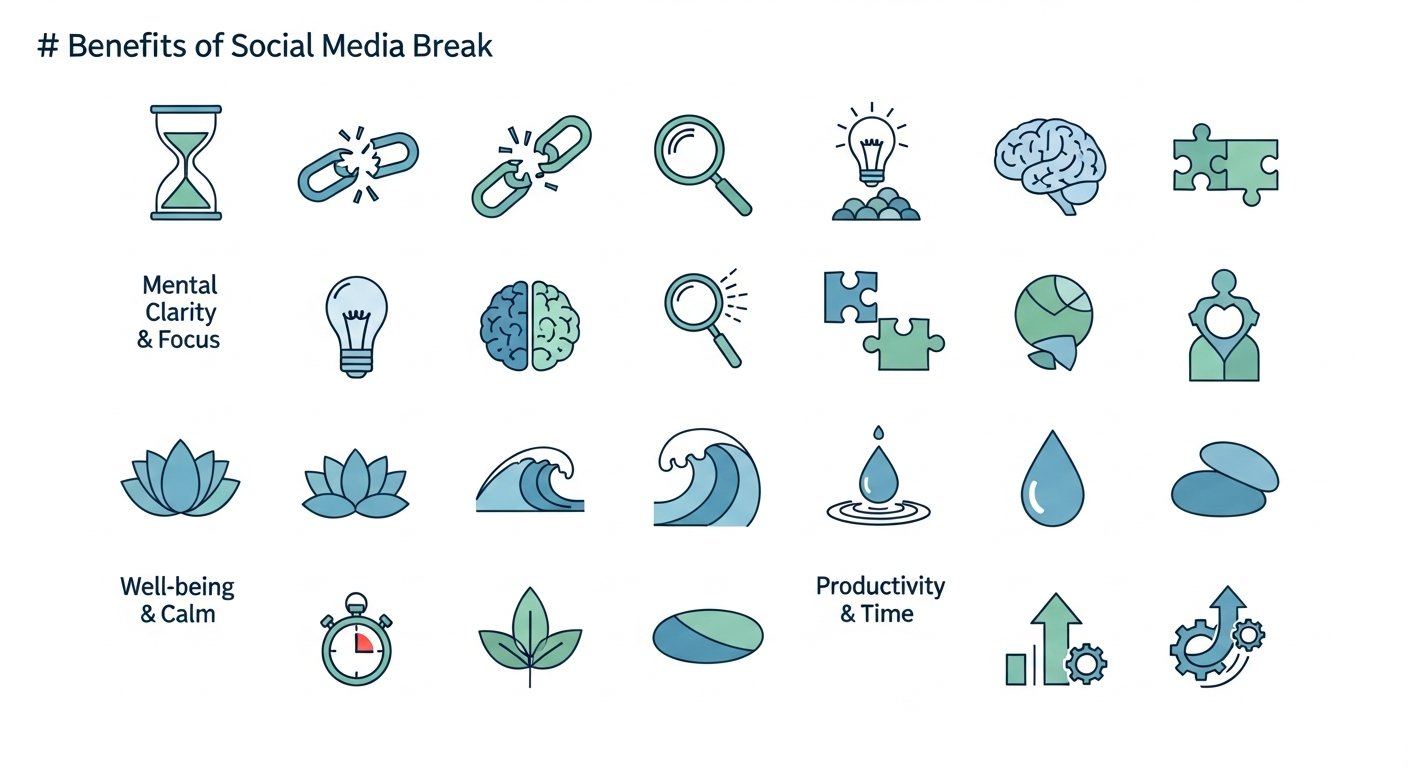 embrace the power of disconnection for deeper connection — benefits of social media break