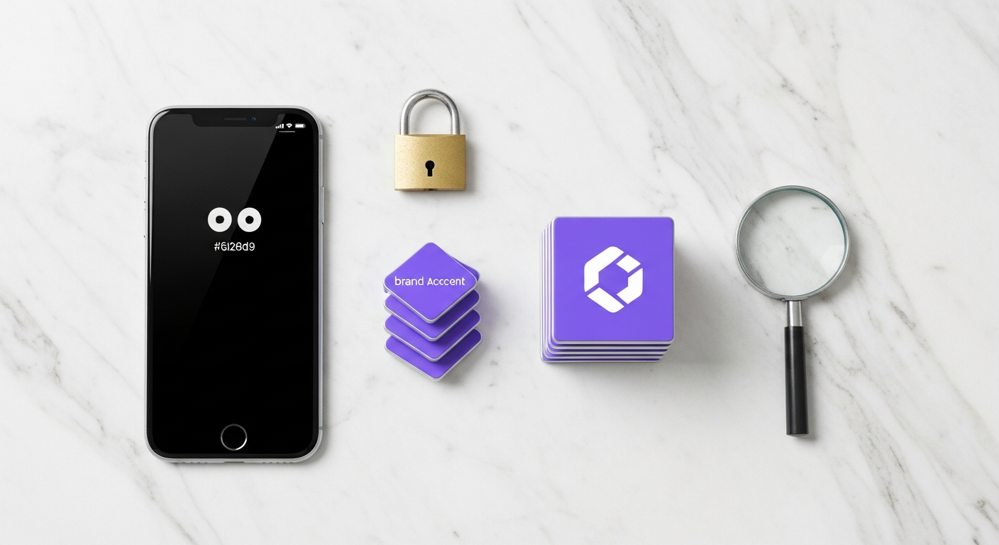 Adult using a laptop with various digital citizenship icons around them, representing etiquette, privacy, literacy, well-being, and rights.