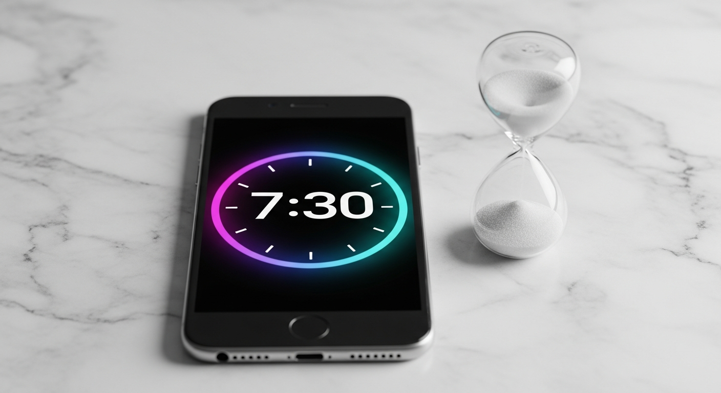 Parent using parental control software to monitor child's tablet activity