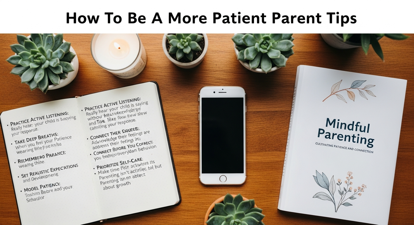 Cultivating Calm: Navigating Parenthood with Patience in a Distracted World 1 How To Be A More Patient Parent Tips