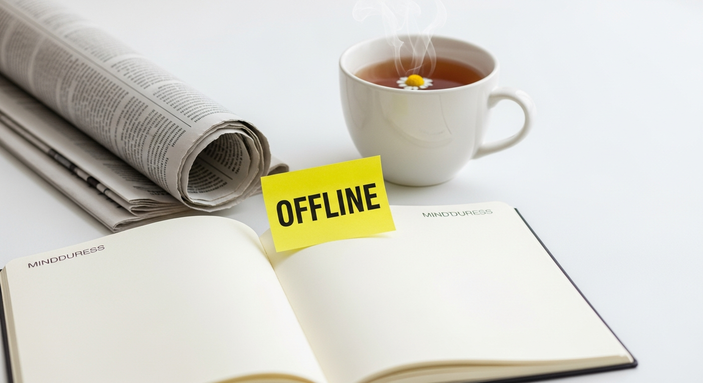 how to do news detox reduce anxiety