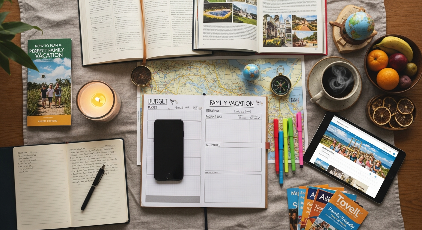 How To Plan the Perfect Family Vacation 1 How To Plan The Perfect Family Vacation