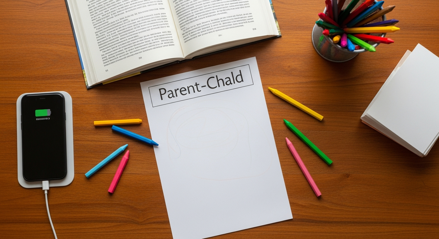 model healthy phone behavior children