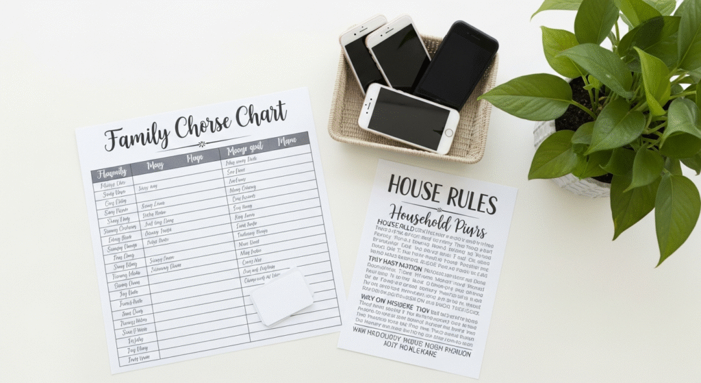 phone rules for kids at home 2026