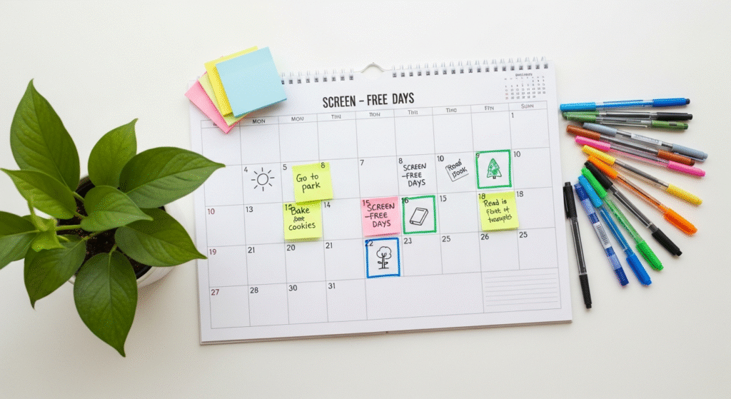 reduce social media use as family