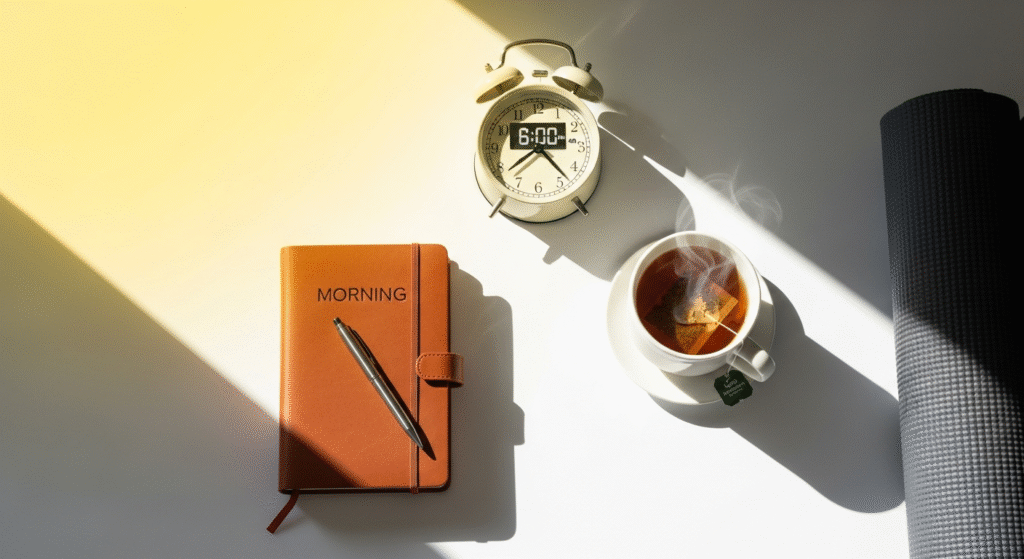 screen free morning routine guide