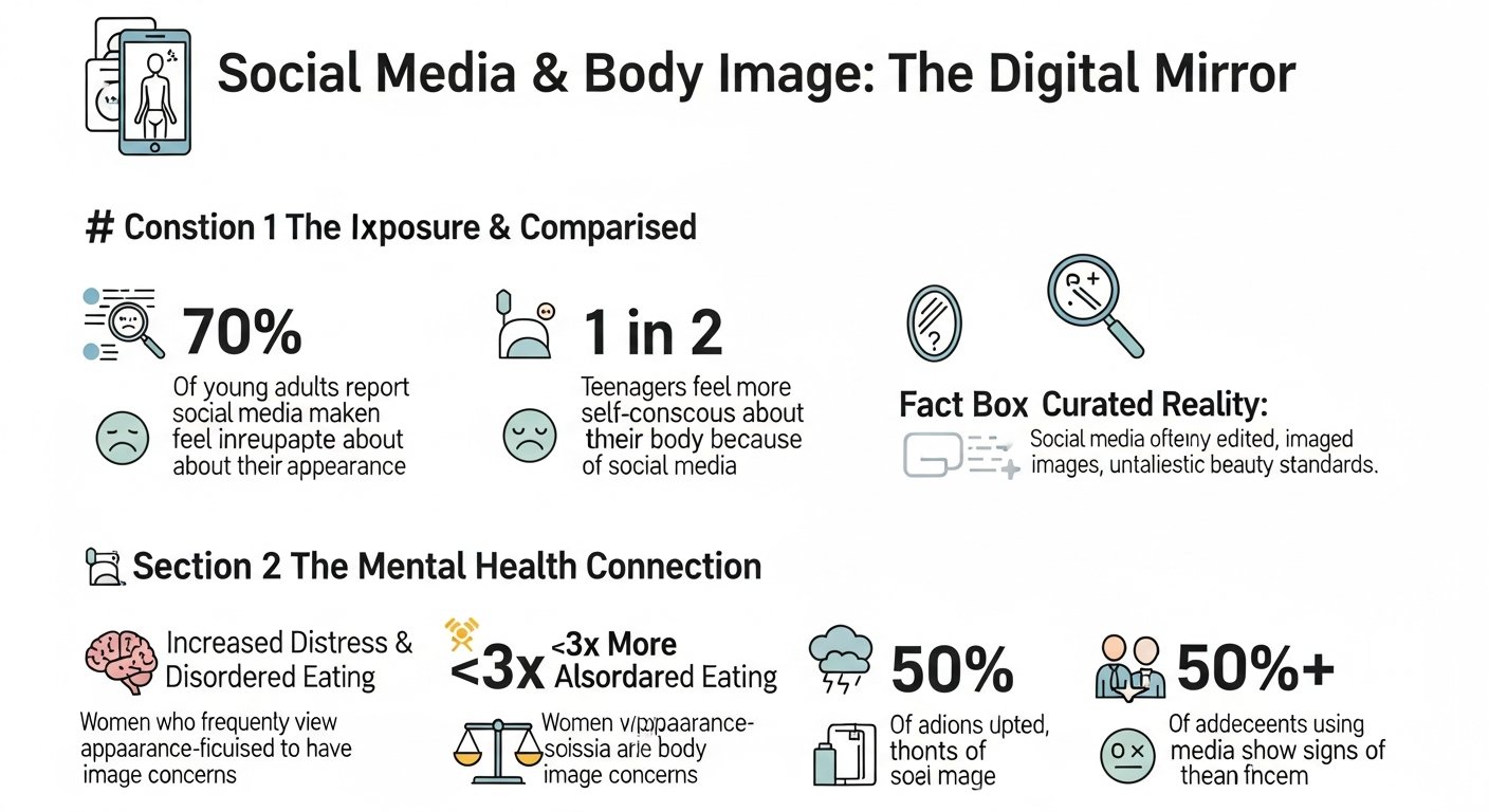 Social Media & Body Image: Stop the Cycle. 3 what are the key takeaways regarding social media and body image? — social media and body image