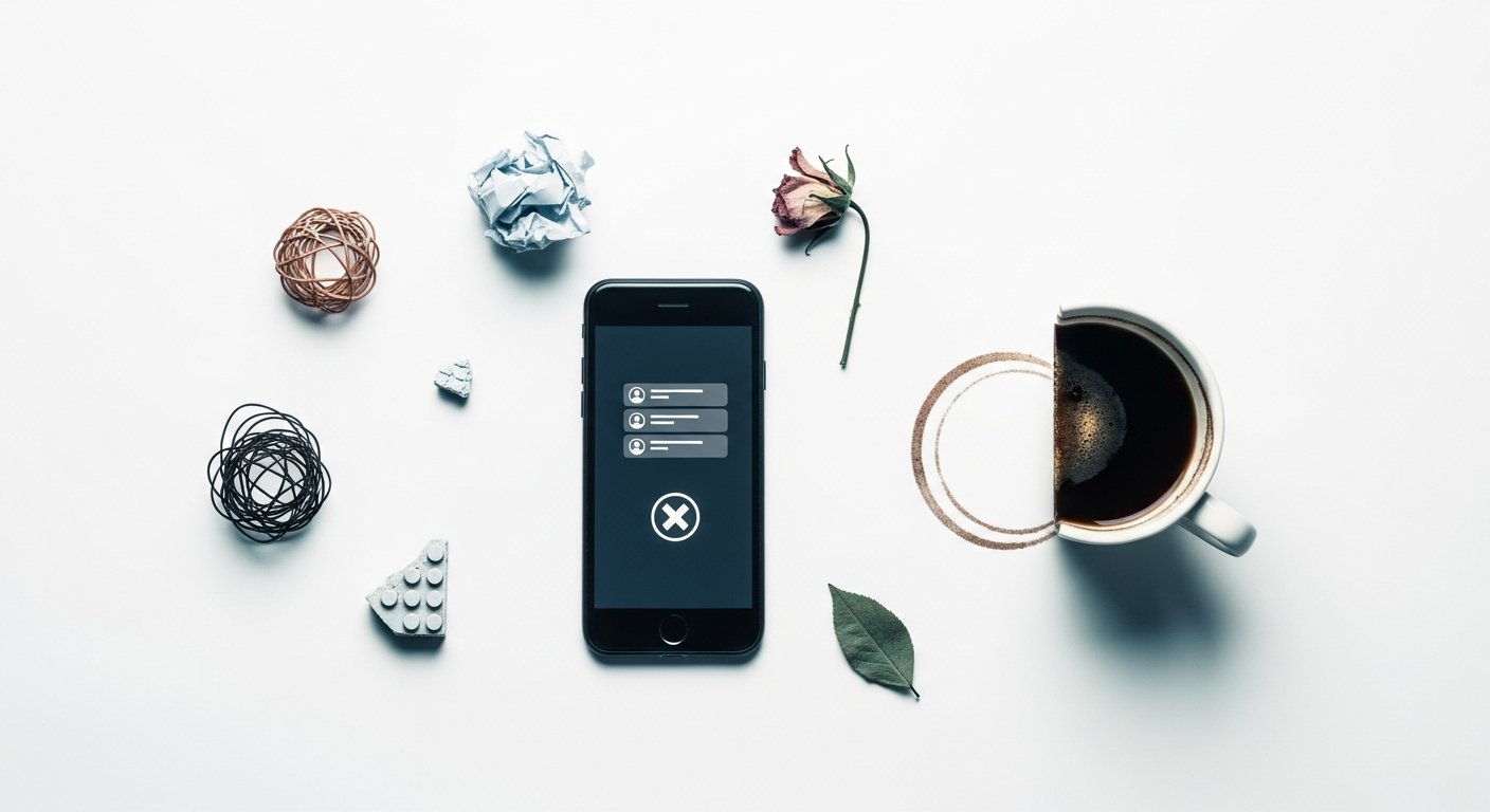 Diagram showing types of digital boundaries and when to apply them for better mental health