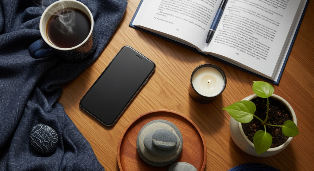reading mindfulness replacement scrolling